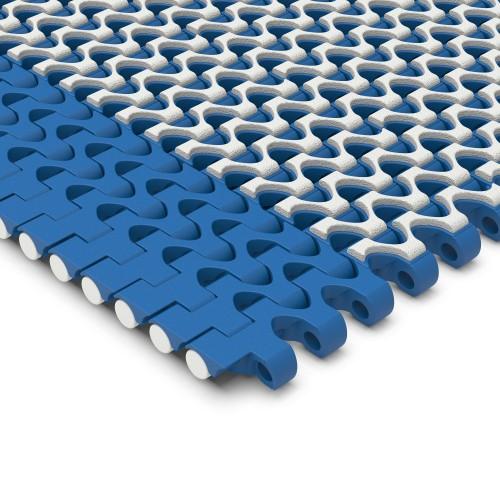 Modular Belts - 7233 Flush Grid and Grip Top