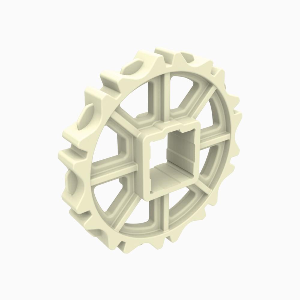 7010 QuickFit one-piece molded sprocket|M | Sprockets & Turning disks > Belt sprockets | 7010-7290-7293 | Cover Image