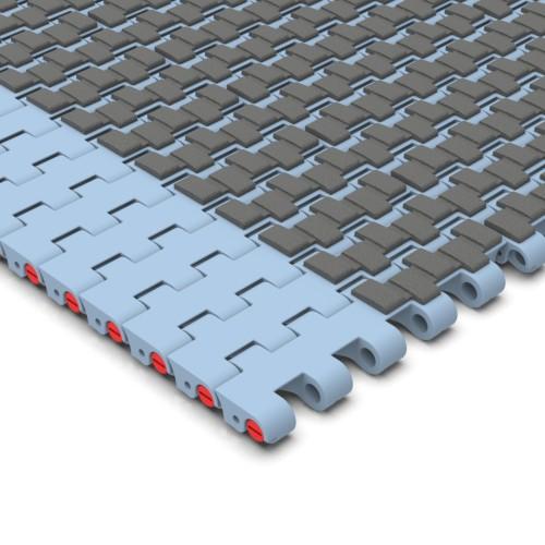 Modular Belts - 525 Heavy duty Grip Top Side Indent