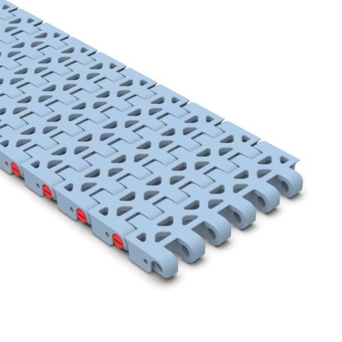 Modular Belts - 590 Flush Grid One track Belt