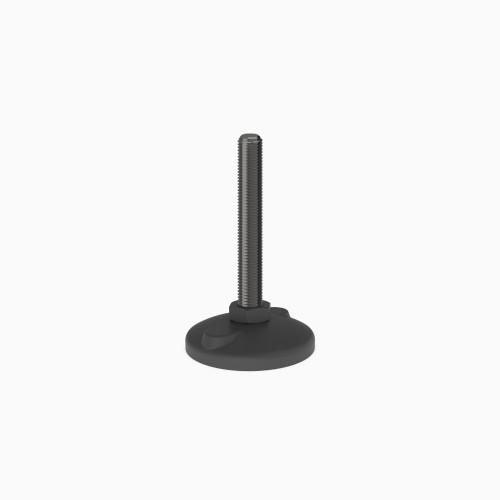 Leveling feet - Basic Ø80 Polyamide spindle 2 Fixing point