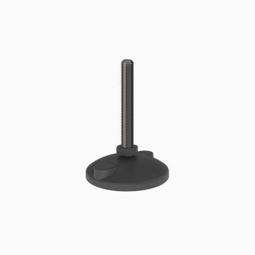 Leveling feet - Basic Ø100 Polyamide spindle 2 Fixing point