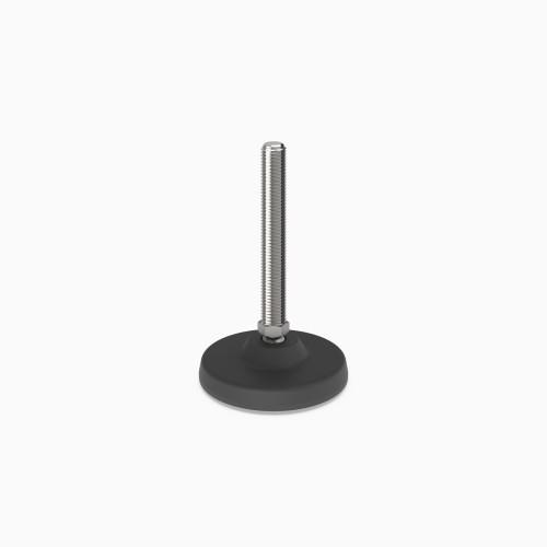 Leveling feet - Articulated Ø110 2 Fixing pointAnti-Slip|M