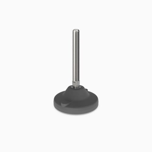 Leveling feet - Muscle Ø123 Type B 2 Fixing point Anti-Slip|M