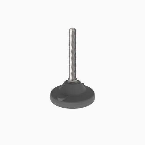 Leveling feet - Muscle Ø123 Type C 2 Fixing point|M