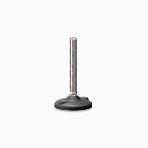 Leveling feet - P400R Ø80 2 Fixing point|M