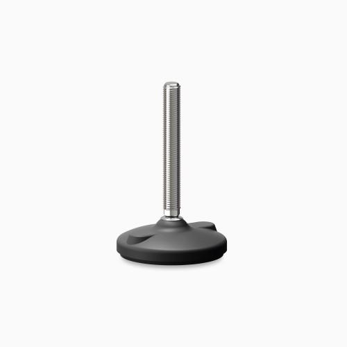 Leveling feet - P400R Ø100 2 Fixing point Anti-Slip|M