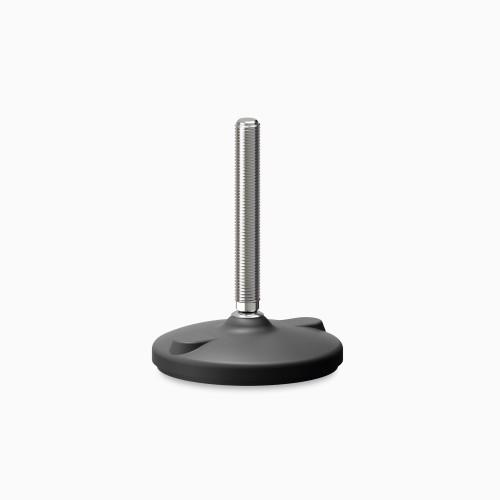 Leveling feet - P400R Ø120 2 Fixing point Anti-Slip|M