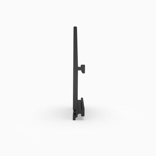 Extruded profiles - Side Guide Rail Part 1075 RS Base profile